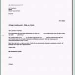 Ungewöhnlich 7 Vorlage Brief Doc