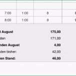 Ungewöhnlich Arbeitszeit Excel Vorlage Best Numbers Vorlage