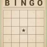 Ungewöhnlich Bingo Vorlage