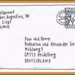 Ungewöhnlich Briefumschlag Adresse Vorlage Besser 15 Brief Schreiben