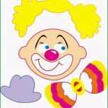 Ungewöhnlich Clown Basteln Mit Kindern Zu Fasching Vorlagen Ideen