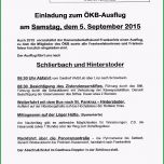 Ungewöhnlich Einladung Zum Ökb Ausflug Am 5 September 2015