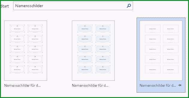 26 namensschilder vorlage word 2010