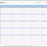 Ungewöhnlich Frisches Wochenplan Excel Vorlage