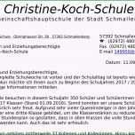 Ungewöhnlich Home Christine Koch Schule