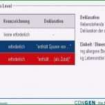 Ungewöhnlich Kennzeichnung Allergene Vorlage