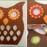 Ungewöhnlich Kostenlose Diy Vorlage Laterne Eule Selber Basteln