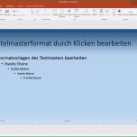 Ungewöhnlich Powerpoint Masterfolie Bearbeiten Easy Anleitung