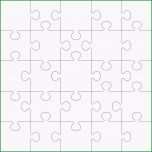 Ungewöhnlich Puzzle Vektor Vorlage Mit Puzzle Teile Ser