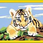 Ungewöhnlich Ravensburger Mnz Serie E Kleiner Tiger Malen Nach Zahlen