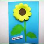 Ungewöhnlich sonnenblume Selber Aus tonpapier Basteln