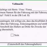 Ungewöhnlich Vollmacht Kfz Abmeldung Vorlage Einzigartig Vollmacht