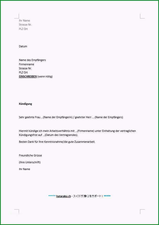 vorlage wohnungskundigung