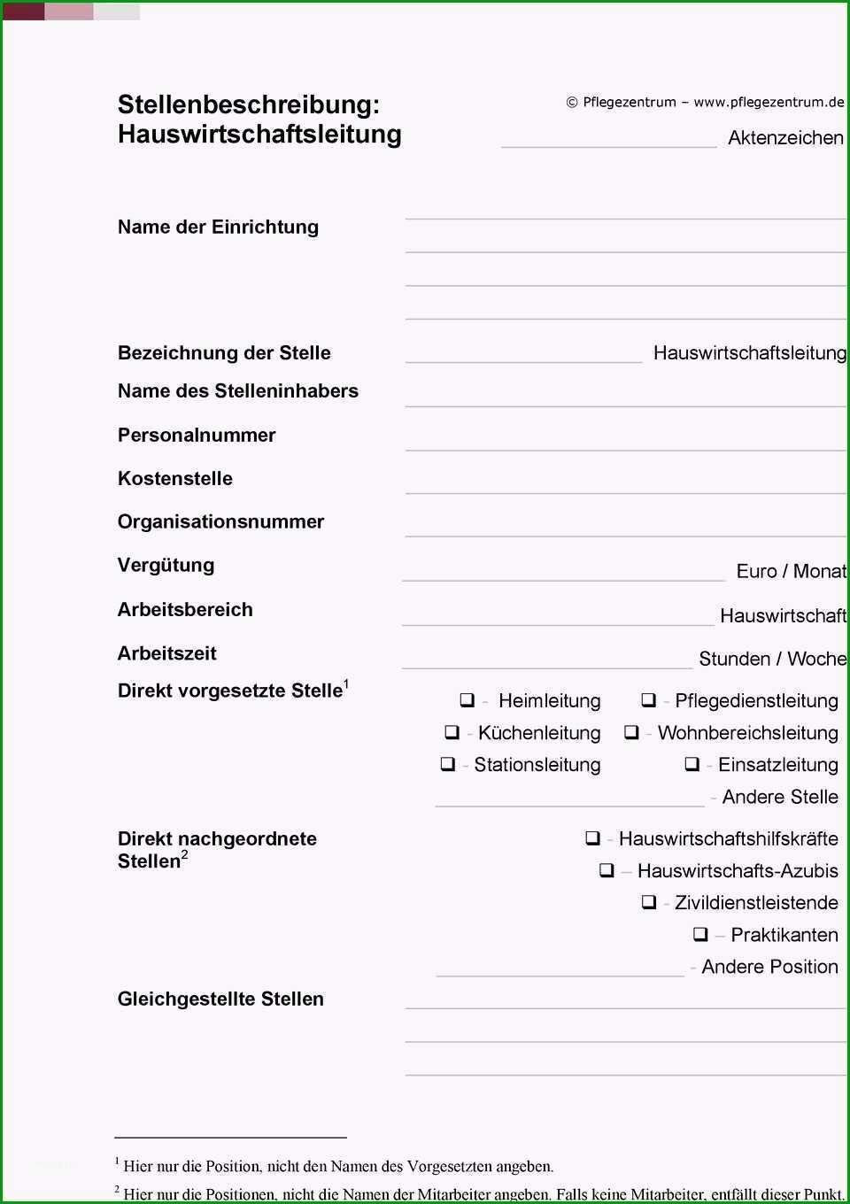 Unglaublich 12 Stellenbeschreibung Vorlage Excel Kostenlos