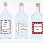Unglaublich Elegant Flaschenetiketten Selber Machen Vorlagen