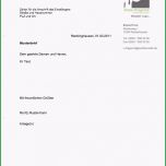 Unglaublich Geschäftsbrief Vorlage Kostenlos