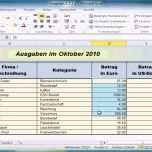 Unglaublich Haushaltsbuch Excel