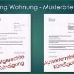 Unglaublich Kündigung Wohnung Mietvertrag Vorlage