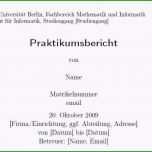 Unglaublich Praktikumsmappe Vorlage 9 Klasse – Kostenlos Vorlagen