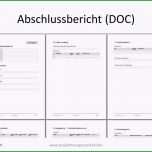 Unglaublich Projekt Abschlussbericht In Word Mit Vorlage Zum