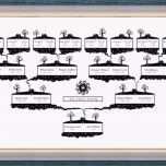 Unglaublich Stammbaum Vorlage Mit Leerzeichen Digitale Datei 4 5