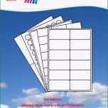 Unglaublich Universal Etiketten Selbstklebend format Und Menge Nach