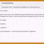 Unvergesslich 18 Kurzbewerbung Per E Mail