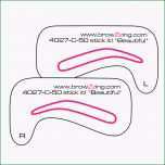 Unvergesslich Augenbrauen Schablonen In Verschiedenen Styles Und Grössen