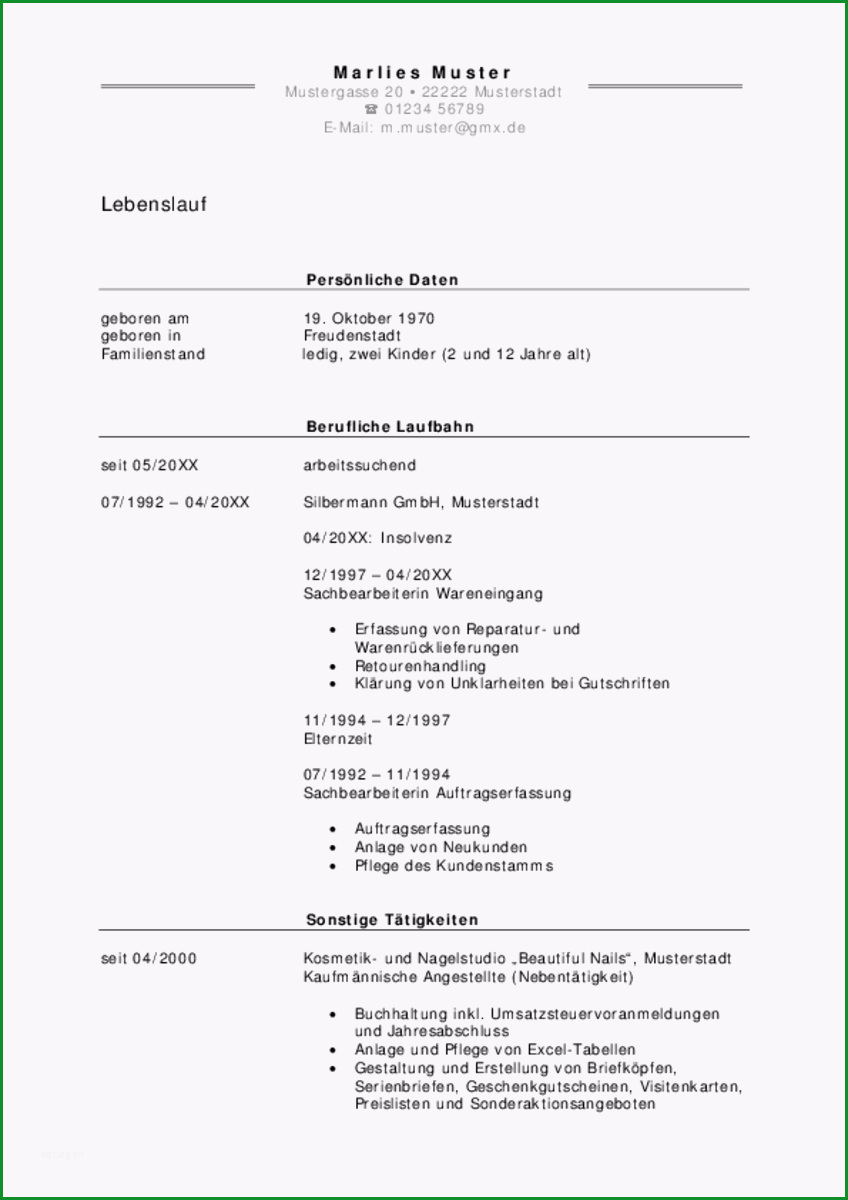 bewerbung buerokauffrau buerokaufmann gekuendigt