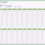 Unvergesslich Dienstplan Excel Vorlage Papacfo