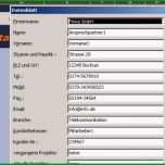 Unvergesslich Excel tool Kundendatenbank Inkl Rechnungsprogramm