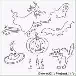 Unvergesslich Halloween Malvorlagen Hexen Gespenster Fledermause
