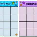 Unvergesslich Ideenreise Spielfelder Fürs Rechenbingo