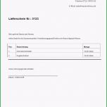 Unvergesslich Kostenlose Lieferschein Vorlagen Grundlagen Und Anleitung