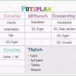 Unvergesslich Putzplan Treppenhaus Vorlage Excel