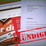 Unvergesslich Verdi Online Kündigen Kostenlose Vorlage Zum Download